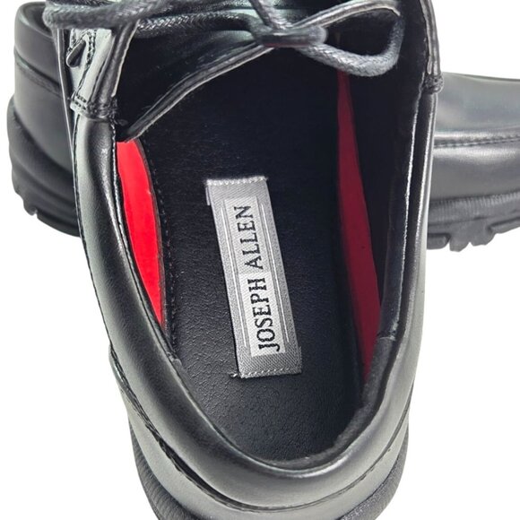Joseph Allen Black Lace-Up Boys Casual Dress Shoes Size 13 EUC w Box - Picture 6 of 10
